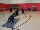Szene aus einem Torballspiel