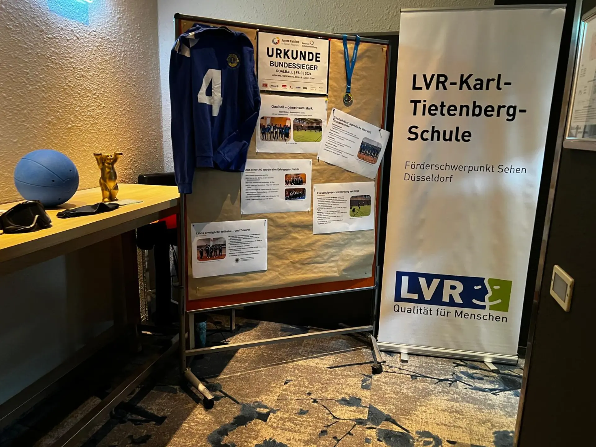 Unser Stand beim Lions Club